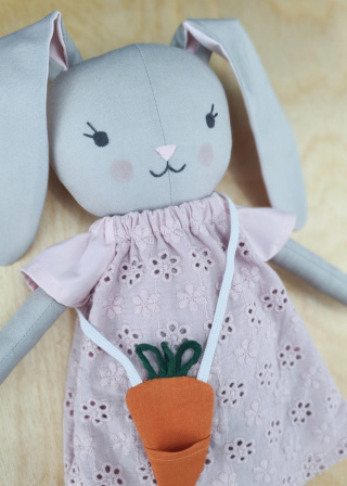 Lalka handmade - Królik