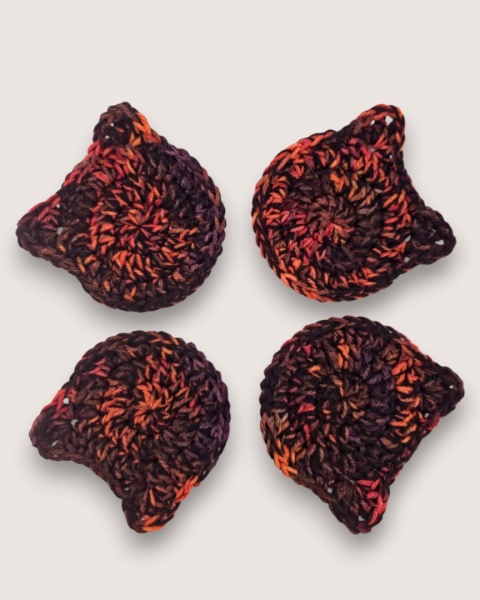 Podkładki pod kubek koty - zestaw 4 sztuk