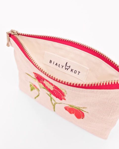 Portmonetka kwiaty ciemiernika (helleborus)