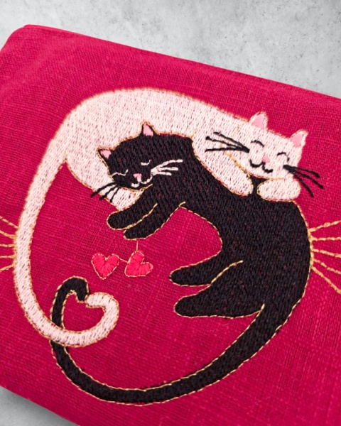 Portmonetka walentynkowe koty